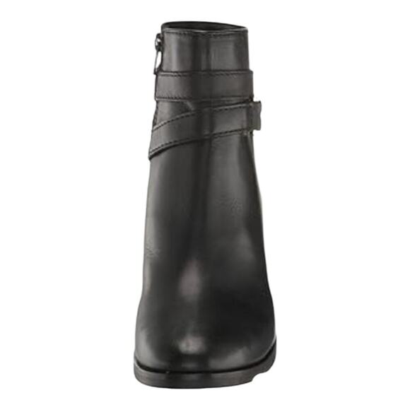 Ted Baker Women's‎ Black Leather Gold Trim Anisea Ankle Boots Size 40 US New - Picture 11 of 16